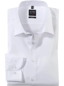 OLYMP business overhemd Body fit 609064 Wit Clearance