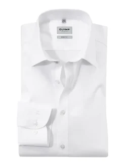 OLYMP business overhemd Body fit 609064 Wit Clearance