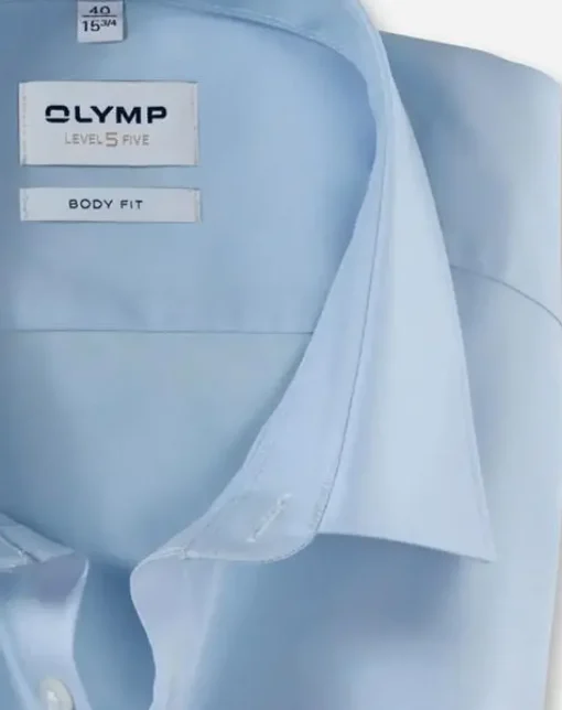 OLYMP business overhemd Body fit 609064 Blauw Online