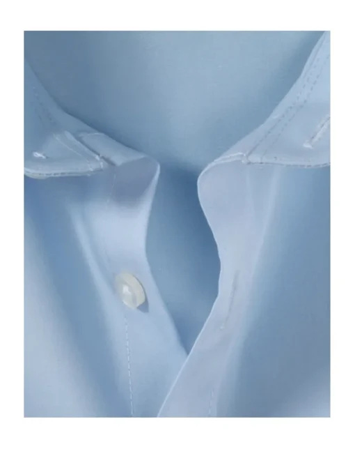 OLYMP business overhemd Body fit 609064 Blauw Online