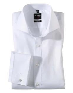 OLYMP business overhemd Body fit 609565 Wit Sale
