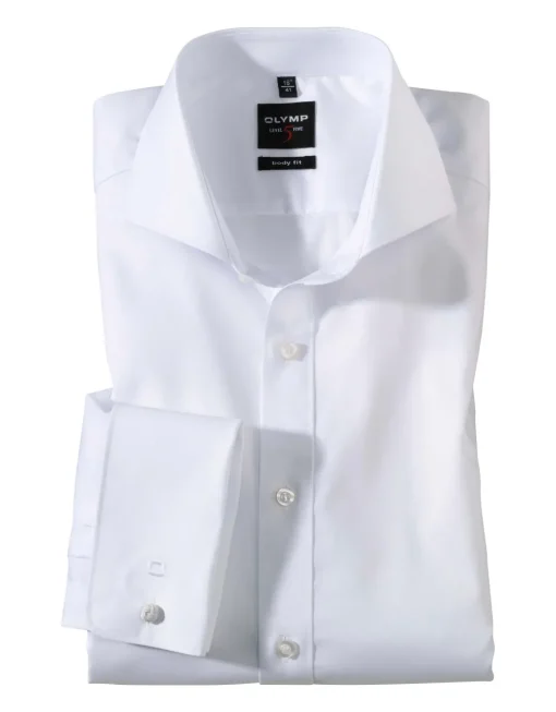 OLYMP business overhemd Body fit 609565 Wit Sale