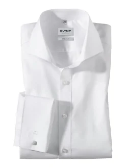 OLYMP business overhemd Body fit 609565 Wit Sale