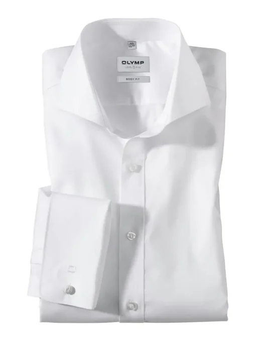 OLYMP business overhemd Body fit 609565 Wit Sale