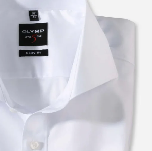OLYMP business overhemd Body fit 609565 Wit Sale