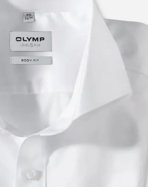 OLYMP business overhemd Body fit 609565 Wit Sale