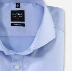 OLYMP business overhemd Body fit 200764 Licht Blauw Online
