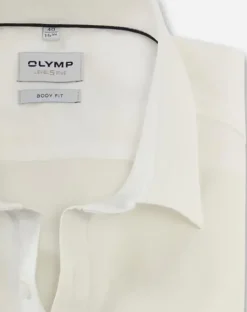 OLYMP business overhemd Body fit 076364 Naturel Hot