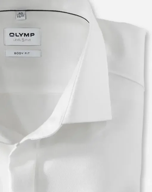 OLYMP business overhemd Body fit 076865 Naturel Best
