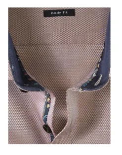 OLYMP business overhemd Body fit 202864 Beige Fashion