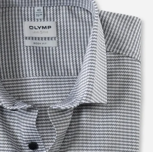 OLYMP business overhemd Body fit 212824 Zwart New