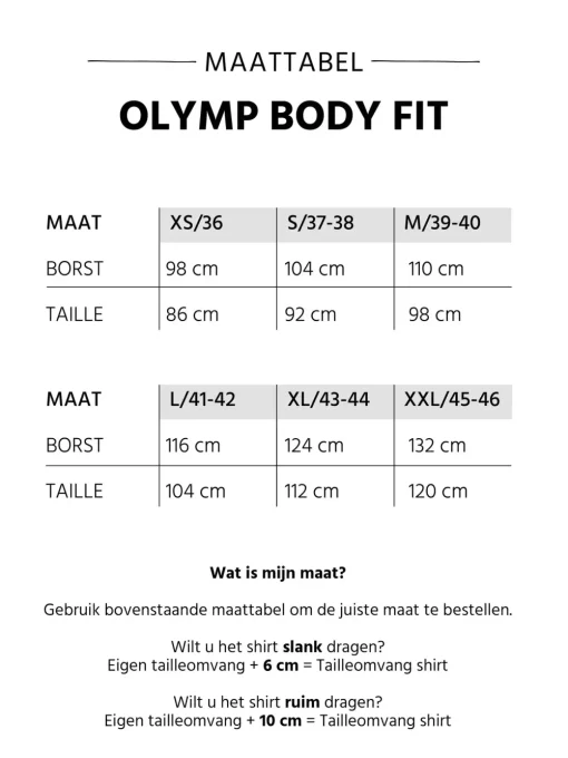 OLYMP business overhemd Body fit 201944 Multicolor New