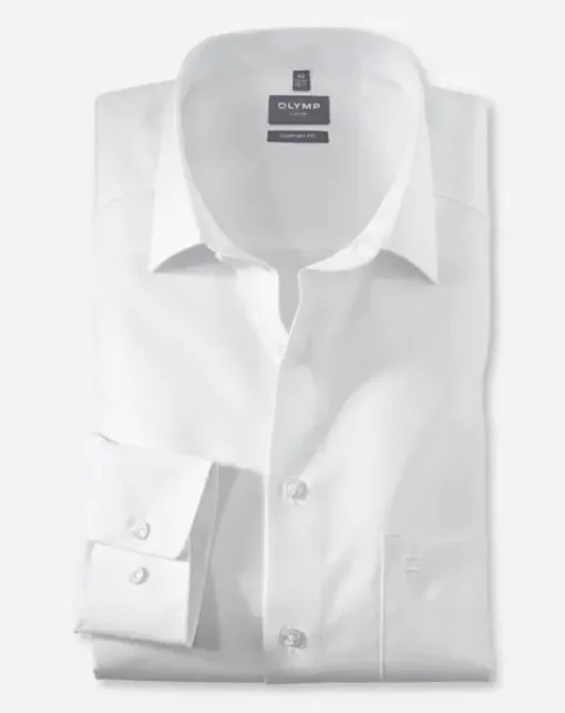 OLYMP business overhemd Comfort Fit 025458 Wit Hot