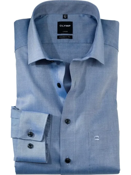 OLYMP business overhemd Modern Fit 074564 Marine Online