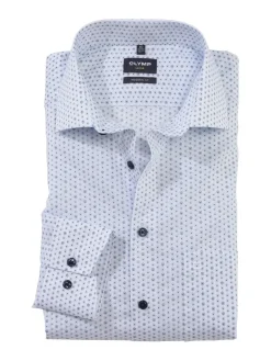 OLYMP business overhemd Modern Fit 127144 Blauw Best