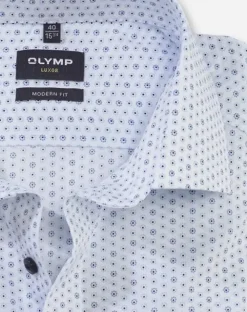OLYMP business overhemd Modern Fit 127144 Blauw Best