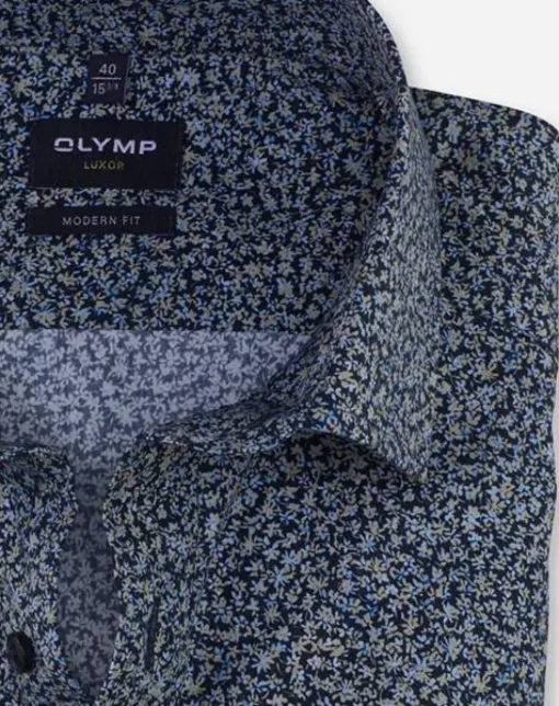 OLYMP business overhemd Modern Fit 122454 Naturel Sale