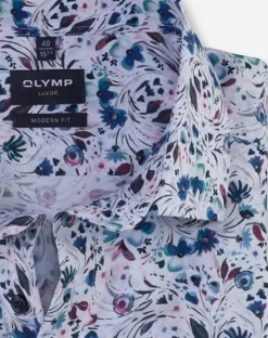 OLYMP business overhemd Modern Fit 120054 Oud Roze Sale
