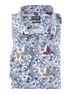 OLYMP business overhemd Modern Fit 127344 Grijs Outlet