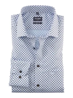 OLYMP business overhemd Modern Fit 130444 Bruin Sale