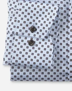 OLYMP business overhemd Modern Fit 130444 Bruin Sale