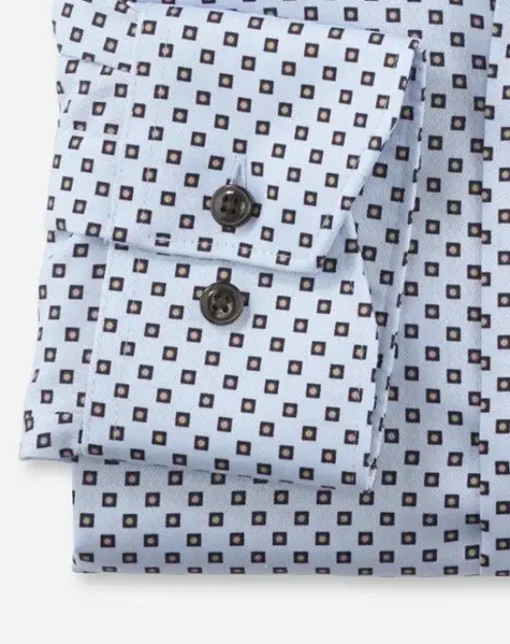 OLYMP business overhemd Modern Fit 130444 Bruin Sale