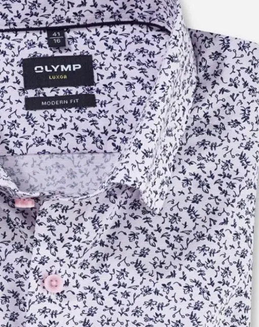 OLYMP business overhemd Modern Fit 125734 Roze New
