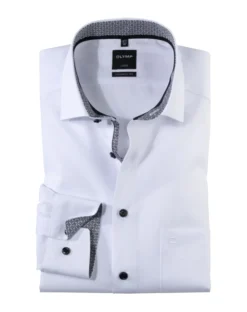 OLYMP business overhemd Modern Fit 074364 Antraciet Online