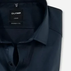 OLYMP business overhemd Modern Fit 074564 Donker Blauw Discount