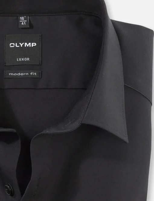 OLYMP business overhemd Modern Fit 030064 Zwart Online