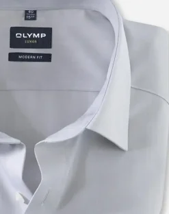 OLYMP business overhemd Modern Fit 030464 Licht Grijs Best