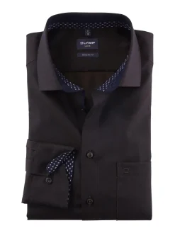 OLYMP business overhemd Modern Fit 126244 Bruin Clearance