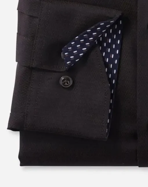 OLYMP business overhemd Modern Fit 126244 Bruin Clearance