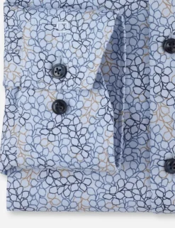 OLYMP business overhemd Modern Fit 126364 Blauw Sale