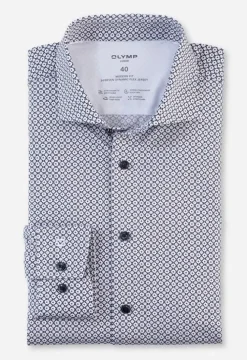 OLYMP business overhemd Modern Fit 133464 Marine Discount