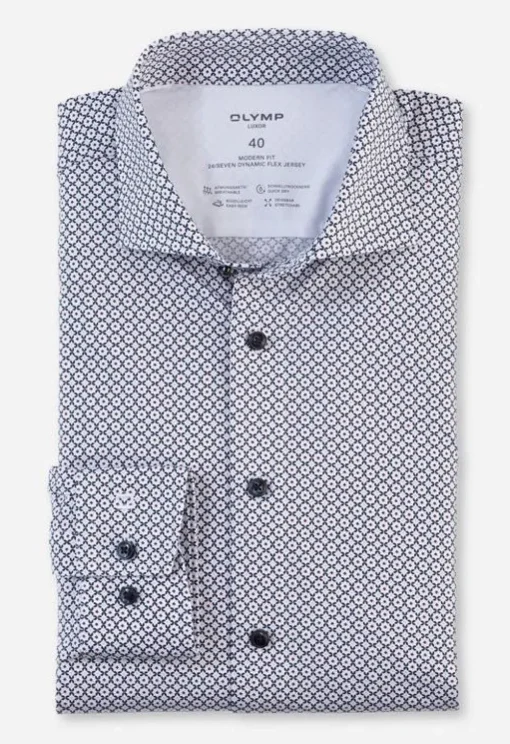OLYMP business overhemd Modern Fit 133464 Marine Discount