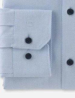 OLYMP business overhemd Super Slim Fit 251924 Blauw Fashion