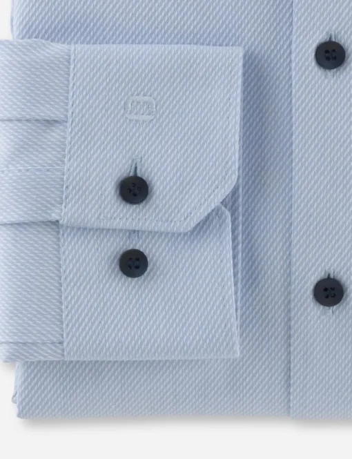 OLYMP business overhemd Super Slim Fit 251924 Blauw Fashion