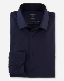 OLYMP business overhemd Super Slim Fit 252624 Marine Fashion