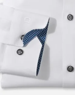 OLYMP business overhemd Super Slim Fit 077464 Marine Clearance