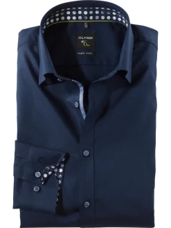 OLYMP business overhemd Super Slim Fit 251454 Marine Best