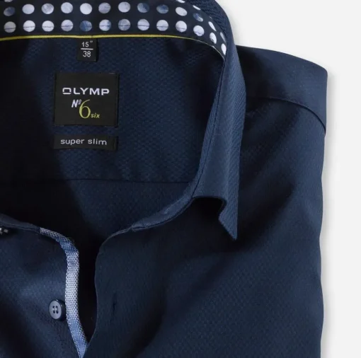 OLYMP business overhemd Super Slim Fit 251454 Marine Best