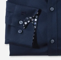 OLYMP business overhemd Super Slim Fit 251454 Marine Best