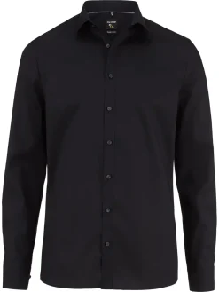 OLYMP business overhemd Super Slim Fit 046664 Zwart Online