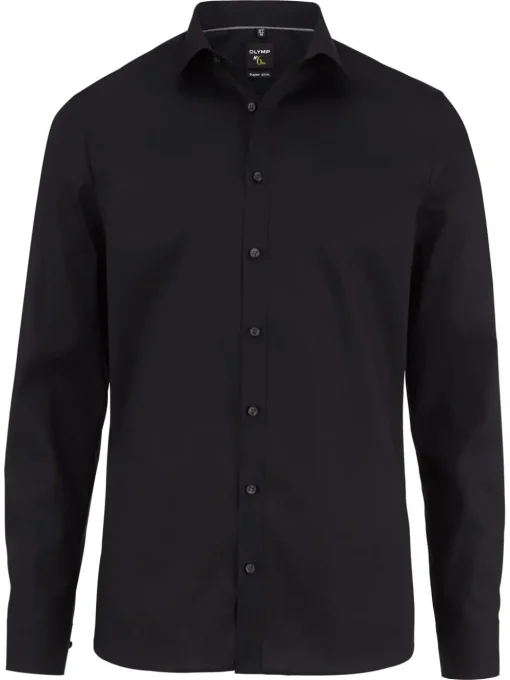 OLYMP business overhemd Super Slim Fit 046664 Zwart Online