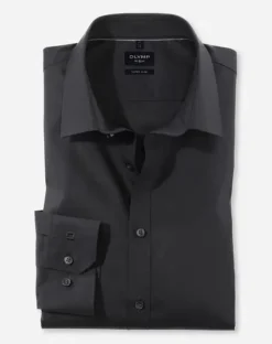 OLYMP business overhemd Super Slim Fit 046664 Zwart Online