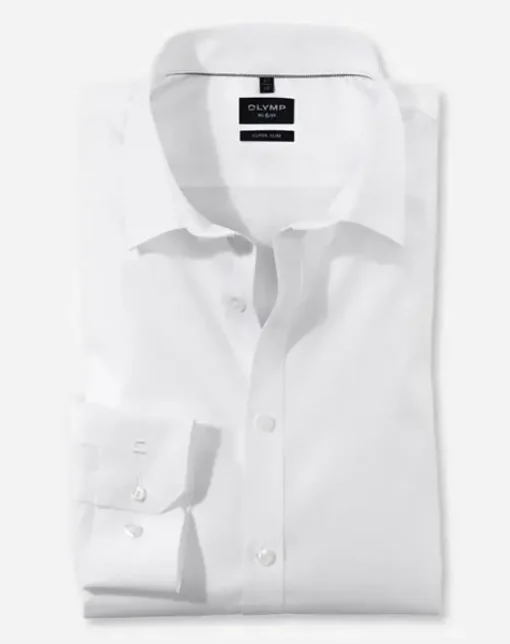 OLYMP business overhemd Super Slim Fit 046664 Wit Best