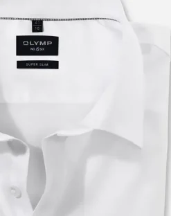 OLYMP business overhemd Super Slim Fit 046664 Wit Best