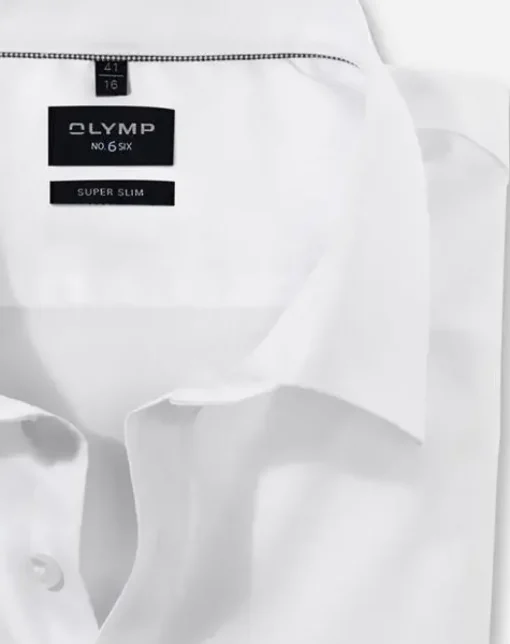 OLYMP business overhemd Super Slim Fit 046664 Wit Best
