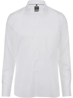OLYMP business overhemd Super Slim Fit 046664 Wit Best